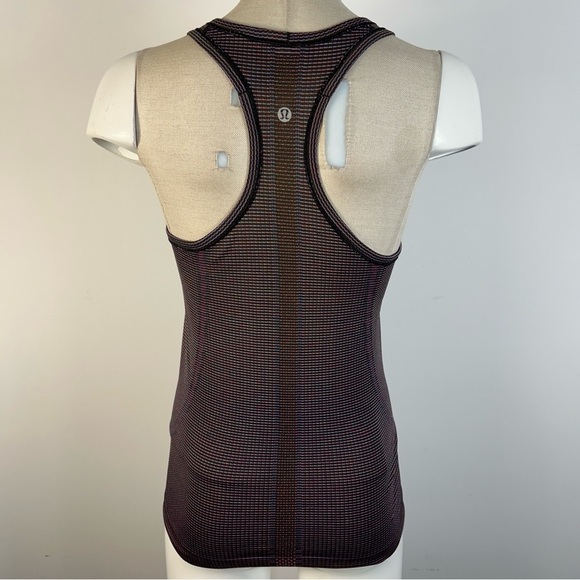 lululemon athletica Black and Pink Striped Tank Top 6 - Picture 3 of 8